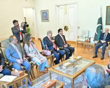 PPP Delegation Meets Prime Minister Shehbaz Sharif