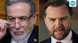 US Vice President JD Vance and Iranian Foreign Minister Abbas Araghchi ahead of US-Iran talks in Islamabad