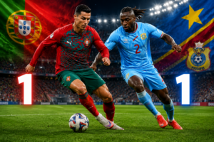 Portugal vs Dr Congo world cup 2026