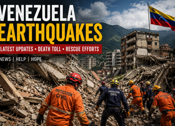 Death Toll Venezuela Earthquakes rescue teams searching through collapsed buildings after the devastating earthquake.
