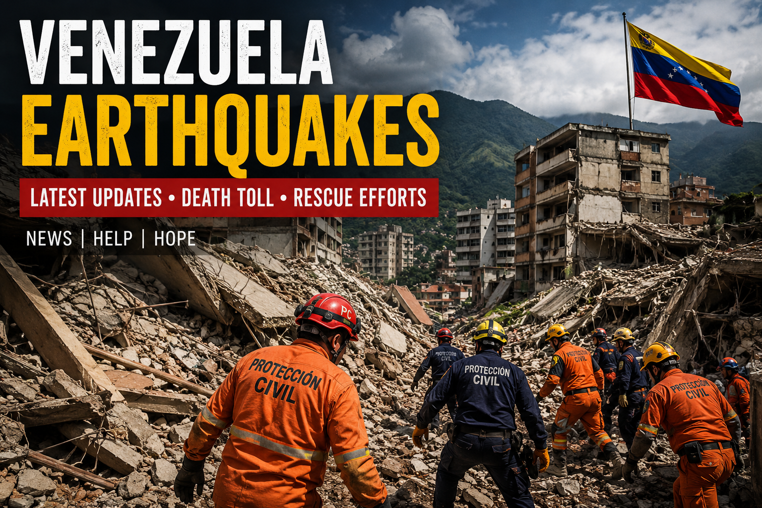 Death Toll in Venezuela Earthquakes: Latest Updates, Damage Assessment, and Rescue Efforts