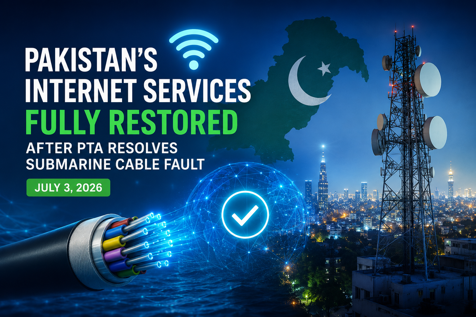 Massive Update: Pakistan’s Digital Infrastructure Restored as PTA Resolves Internet Disruptions